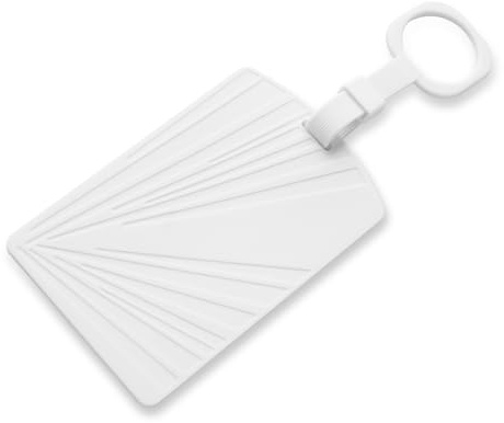 TOPABYTE 1 Stück Schlüssel Karten Halter für Tesla Model 3/Y/S/X Cybertruck Schlüsselkartenhalter, weiche Silikonhülle mit Schlüsselanhängerschutz für Model Y Juniper Launch Series, Weiß