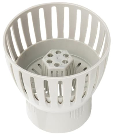 Multifunktions Teichfilter Weihnachten Party für Koi Teich, PVC | Abflusssteuerung, Skimmer und Laubsammler Zubehör, Beiges Design, Glatte Oberfläche, für Teiche