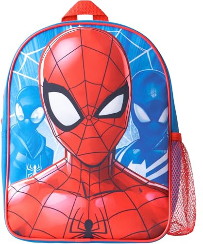 Get Trend Marvel Spiderman Rucksack Kinder 3+ Jahre Kinderrucksack Mädchen Jungen Tagesrucksack Leicht Vorschule Verstellbarer Gurt (Multi Spiderman)