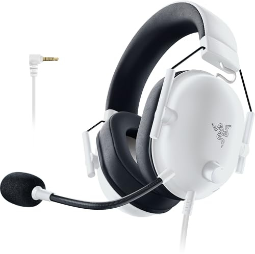 Razer BlackShark V2 X Casque de Jeu : édition spéciale – Pilotes de 50 mm – Micro cardioïde – Écouteurs Confortables à Isolation Acoustique – pour PC, Mac, PS5, Xbox One, Nintendo Switch Via Prise