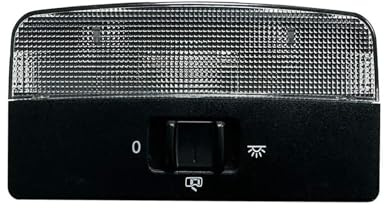 QAQMHVCVB Per VW Per Polo 9N Per Caddy Per Jetta 1x Interruttore Luce Di Lettura Interna 1ZD947105 31G947105 6QD947105 (Black)