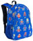 Wildkin Children's Backpack with Side Pocket - Robots Kinder-Rucksack, 41 cm, 3 liters, Blau (Blue)