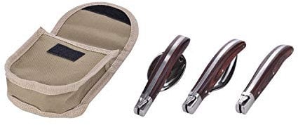 LAGUIOLE - 3er Set Faltbesteck - -
