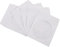 Maxtek 100 Pack Premium Thick White Paper CD DVD Sleeves Envelope with Window Cut Out and Flap, 100g Heavy Weight.