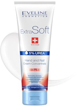 Eveline Cosmetics Extra Soft Hand and Nail Cream Concentrate 100 ml 5% Urea Avocado Oil