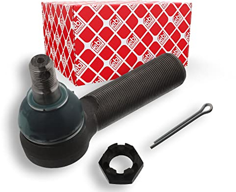 febi bilstein 35611 Tie Rod- / Drag Link End with castle nut and cotter pin, pack of one