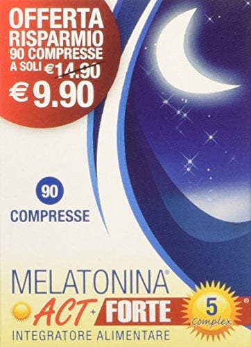 ACT Melatonina Forte 5 Complex, Blu, 90 Compresse