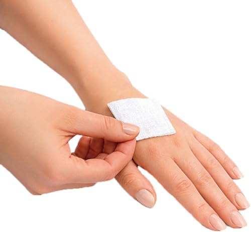 Höga Kompressen, unsteril, Mullkompressen zur äußeren Wundversorgung, 10 cm x 10 cm, a 20 St., 3er Pack - Packungspreis