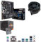 Components4All AMD Ryzen 5 2600X 3.6GHz (Turbo 4.2GHz) Six Core Twelve Thread CPU, ASUS Prime B450M-A Motherboard Pre-Built Bundle NO RAM