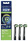 Oral-B Clean Maximiser Cross Action Elektrische Zahnbürstenköpfe, 3D-Weiß, Bleichwirkung, 3 Stück, Schwarz