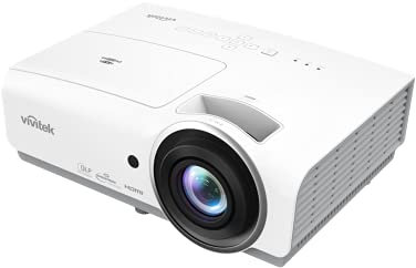 Vivitek DH856, Tragbarer Full-HD-Projektor mit 1,5-Fach Zoom, Kontrastverhältnis 15.000:1, 4800 Lumen, WUGXA (1920x1200), 3,4kg Gewicht, für Heimkino, Netflix, Prime & mehr