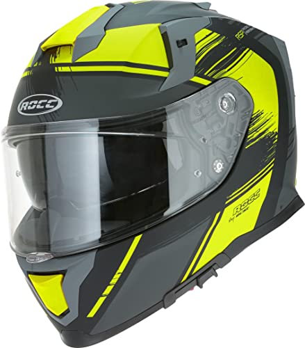 ROCC 341 Helm (Black Matt/Fluo,L (59/60))