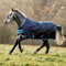 Horseware Amigo Bravo 12 50g Turnout Regendecke Navy/Turquoise, Deckengröße:125 cm / 5´9