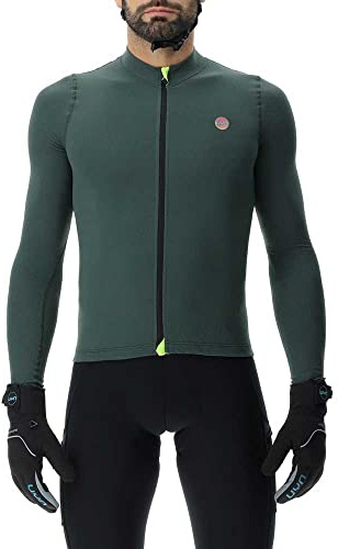 UYN O102423 Biking Lightspeed OW Long_SL T-Shirt Men's Kiefernholz/Schwarz S