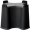 AMK® Ward Slim Space Saver Water Butt Stand Black Plastic Base Elevates Tap Access for 100L Rainwater Harvesting Collection Garden Accessory Sturdy Stable Weather Resistant Support Riser