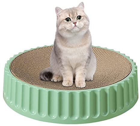 fanelod Rascador para Gatos | Cartón rascador de Gato de Alta Densidad para rascador de Gato | Muebles para Gatos Rascadores para Gatos de Interior Que Duermen