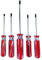 5 Stücke Typ U Schraubendreher Sets, U Typ Magnetic Schraubendreher CRV Multifunktionale Handwerkzeuge U1.7,U2.0,U2.3,U2.6,U2.8