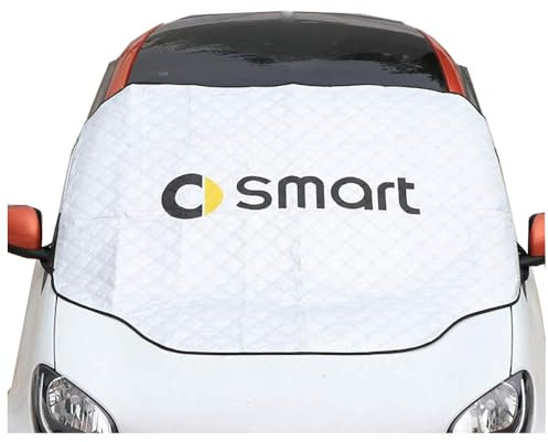 AMENAS Frontscheibenabdeckung, für Smart Forfour Fortwo 453 451 450 Windschutzscheibe Abdeckung Auto Scheibenabdeckung Winter Frostabdeckung