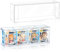 Pop Protector Case for Funko Bitty Pop Display Case Compatible with Funko Bitty Pop- 0.4 mm Thick, Stackable & Clear Pop Protector- PET Plastic Display Case- 20 Pack