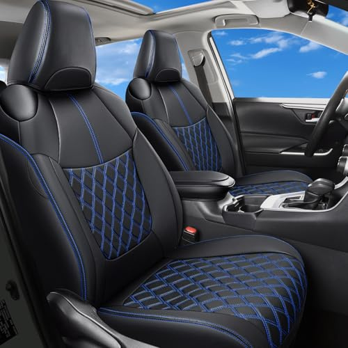 Huidasource Vordersitzbezüge, passend für Toyota RAV4, vollständige Abdeckung, Sitzschutz, passend für Toyota Rav4, Xle, le, Xle, Premium Limited, (Nicht für Hybrid/Adventure/TRD Off-Road/Prime,