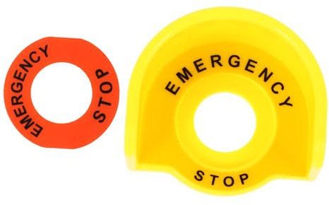 Couvercle De Protection Transparent Pour Bouton D'Arrêt D'Urgence - Résistant Et Facile À Installer, Adapté Aux Machines, Circuits Et Équipements Électriques Divers