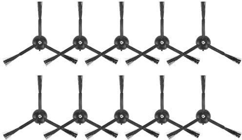 (10 Stück) Seitenbürsten kompatibel mit Roborock S8 MaxV Ultra, S8 Max Ultra, QRevo, Qrevo Pro, Qrevo S, Qrevo Master, S8 Pro Ultra, S7 MaxV Ultra, Q7 Max, Q5 Pro+, S8, S7 Series, E Series S4 S5 S6