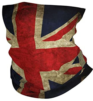 Herren Damen Gesichtsdekoration Union Jack-Flagge Schlauchschal Hochelastisch Gesichtsschutz Winddichter Röhrenschal Für Lauf Radfahr Klettern