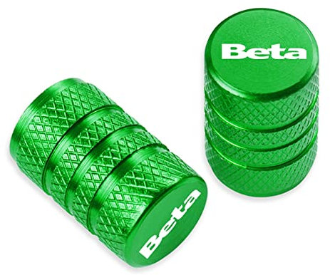 DRGLQXZS Abdeckung Bremsbehälters Aluminium Motorrad Reifen Ventilkappe Für Beta Evo 250 300 80 Junior Senior RR 125 200 350 390 430 450 480 2T SM 4T LC 50 Enduro(GRÜN)