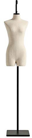 WYRMB Weibliche Schaufensterpuppe, Zum Zeichnen Von Kleidung In Einem Schaufenster, Höhenverstellbar, Ca. 120–182 cm
