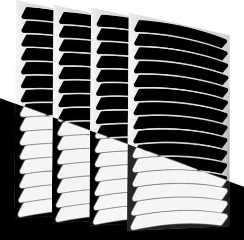Aluscota Fahrrad Reflektoren Aufkleber Felgen - Reflektierende Aufkleber Fahrrad | Fahrrad Reflektoren Speichen für Fahrrad Rennrad 26/27,5/28/29 Zoll Felgen Reflektoren Fahrrad