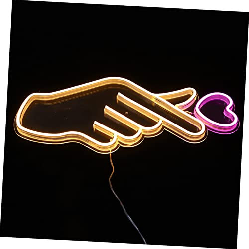 jojofuny Comparison Neon Lights Led Sign Decorative Bar Party Atmosphere Light for Bedroom
