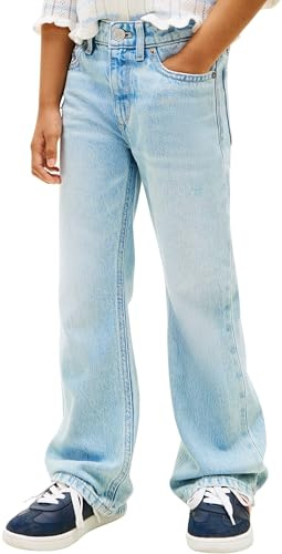 Tommy Hilfiger Mädchen Jeans Flare Light Blue Kg0kg09115