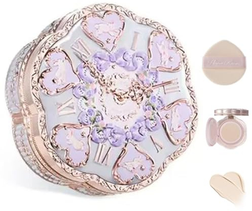Flower Knows Bunny Garden Cushion Foundation Smooth Flawless Coverage Long Lasting Makeup (C02)