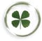 Angelstar 8781 Four Leaf Clover Handschmeichler, 1–1/4-Zoll