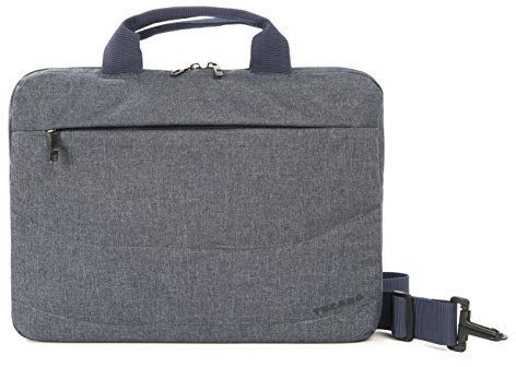 Tucano Linea - Bolso para Ultrabook/Notebook de 13, Gris/Azul