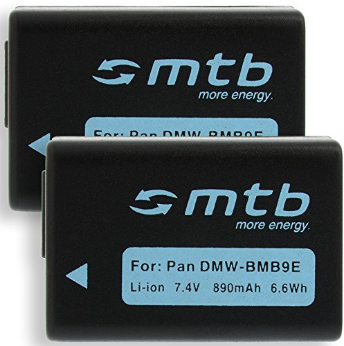 2X Batería DMW-BMB9E Compatible con Panasonic Lumix DMC/Compatible con Leica BP-DC9 … Ver descripción!