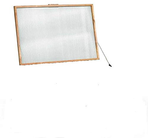 WEIDENPROFI Deckel für das Hochbeet, aus Doppelstegplatte mit Holzrahmen, mit Aufstellhebel und Sicherungsketten, (LxB) 117 x 77 cm