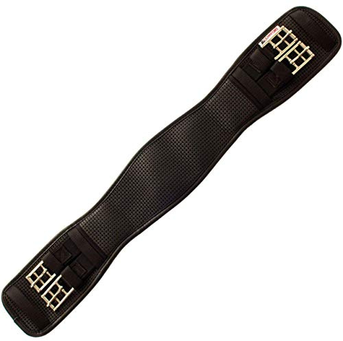 HyCOMFORT Waffle Dressage Girth Brown 24 inch