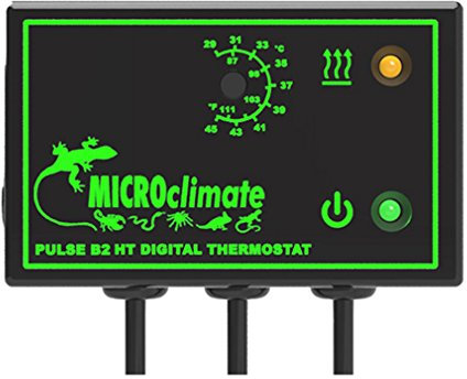 Microclimate Pulse B2 HT High Temperature Reptile Thermostat Black