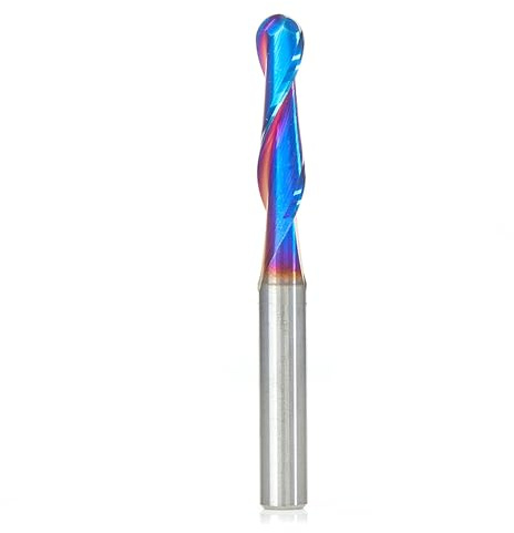 Amana Tool - 46376-K Solid Carbide Spektra Extreme Tool Life Coated Up-Cut Ball Nose Spira