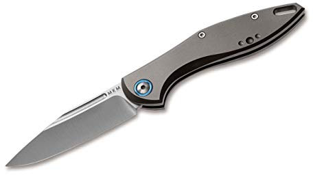 MKM 01CC015 Unisex – Erwachsene Taschenmesser Fara Titanium, Grau, 17,8cm