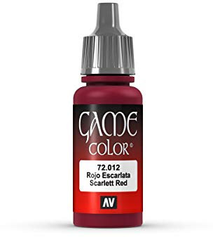 Farbe Vallejo Game Color 72012 Scarlett Red (17ml)