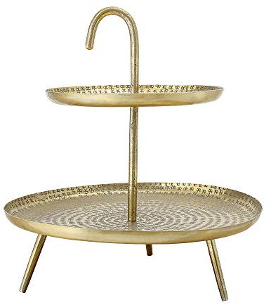 Bloomingville Beistelltisch Nola, messing, Aluminium