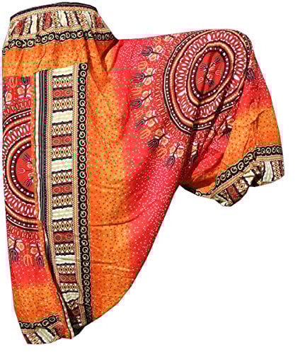 PANASIAM Aladin Pants, Maoi 06, orange Tones XL