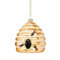 Sass & Belle Bienenstock-Kugel in Goldform
