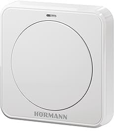 Hörmann FIT1 BS Bi Secur 4511821 Bouton intérieur sans Fil Haute Brillance Blanc Brillant 1 Commande 868,3 MHz Bi Secur FIT1BS