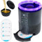 Katchy Duo Piège à insectes d'intérieur avec capsule parfumée - Alimenté par ventilateur avec lumière UV - Piège à mouches à fruits pour l'intérieur - pour mouches des fruits, moucherons, moustiques,