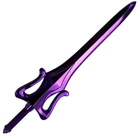 FACTORY ENTERTAINMENT Masters of the Universe 408566 Skeletor Schwert skaliert Skelettschwert Replik 20Cm, lila, Einheitsgröße