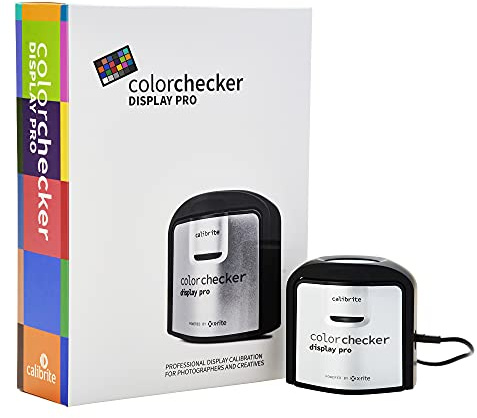 Calibrite ColorChecker Display Pro: calibratore di monitor per creativi professionisti, Nero-Argento