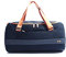 NAVA Design - Sporttasche Rucksack mit Schultergurt, Farbe Nachtblau/Orange - Maße: 28 x 50 x 28 cm